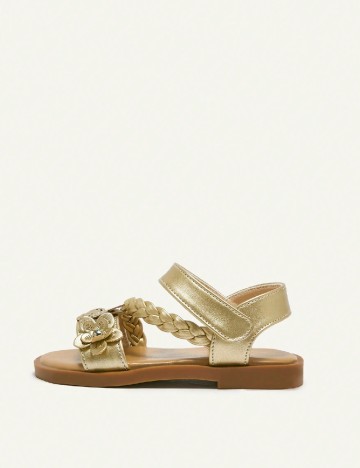 Sandale Cozy Pixies, auriu