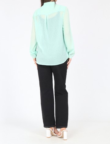 Camasa Zara, turcoaz