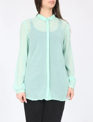 Camasa Zara, turcoaz