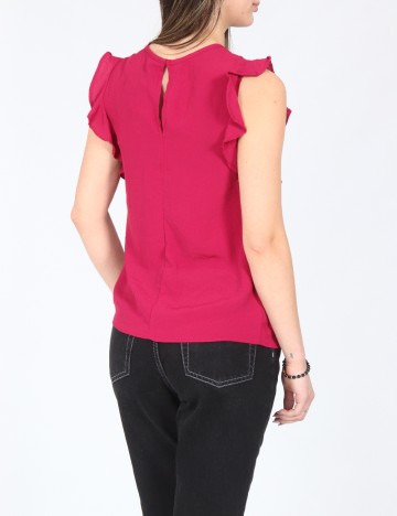 Bluza Bershka, magenta