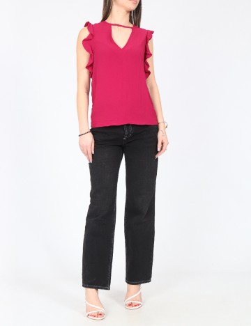 Bluza Bershka, magenta