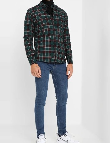 
						Camasa River Island, verde