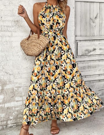 
						Rochie lunga SHEIN, mix culori