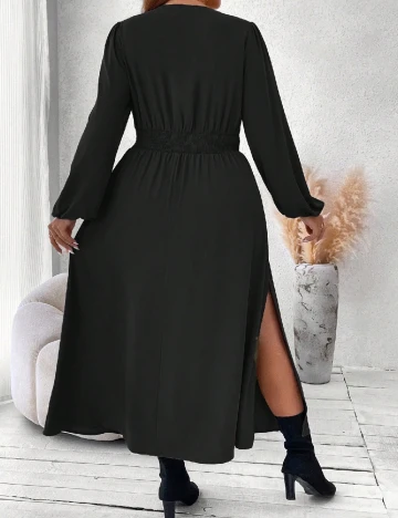 Rochie lunga SHEIN CURVE, negru