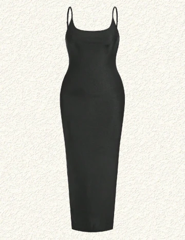 Rochie lunga SHEIN CURVE, negru
