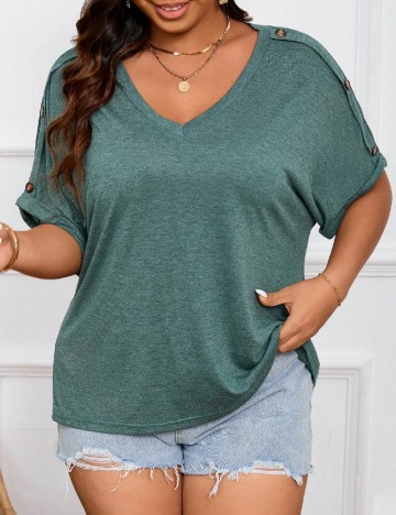 
						Bluza SHEIN CURVE, verde