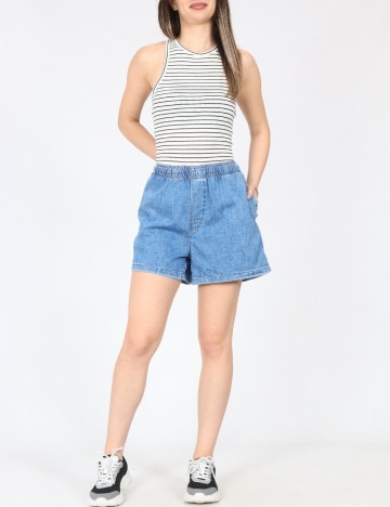 Pantaloni scurti Zara, albastru