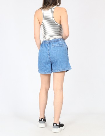 Pantaloni scurti Zara, albastru