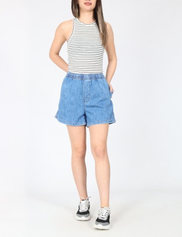 Pantaloni scurti Zara, albastru