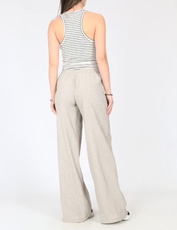 Pantaloni Zara, crem