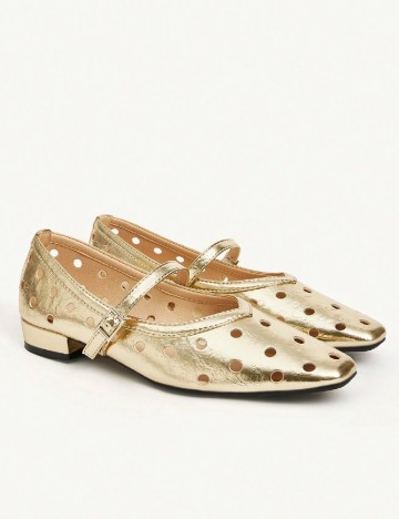Pantofi SHEIN, auriu