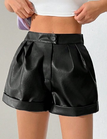 
						Pantaloni scurti SHEIN, negru