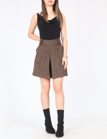 Pantaloni scurti Zara, maro