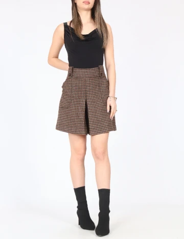 Pantaloni scurti Zara, maro