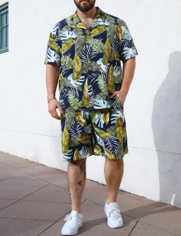 Compleu SHEIN Plus Size Men, mix culori