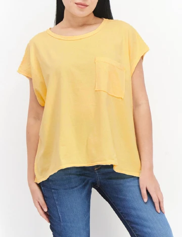 Tricou River Island, galben