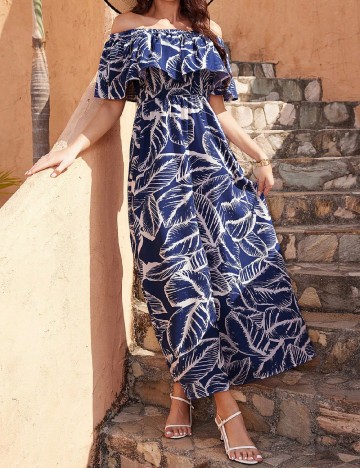 
						Rochie lunga SHEIN, alb