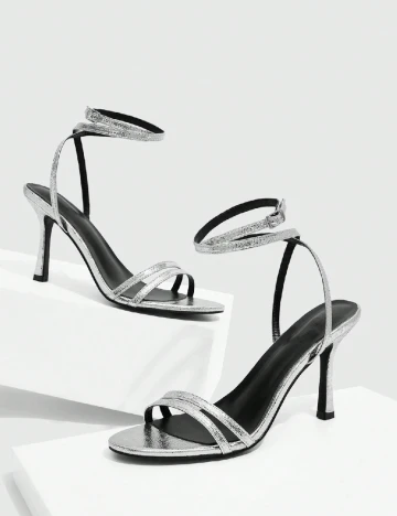 Sandale Cuccoo, argintiu