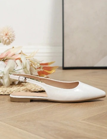 Pantofi SHEIN, alb