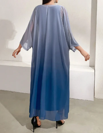 Rochie lunga SHEIN, albastru