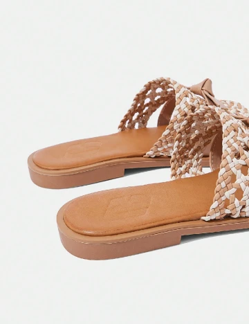 Slapi Cuccoo, crem/maro