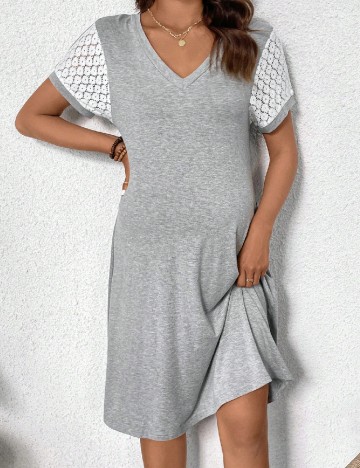 
						Rochie scurta SHEIN Maternity, gri