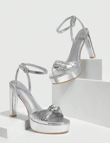 Sandale Cuccoo, argintiu