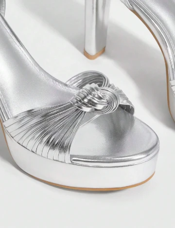 Sandale Cuccoo, argintiu