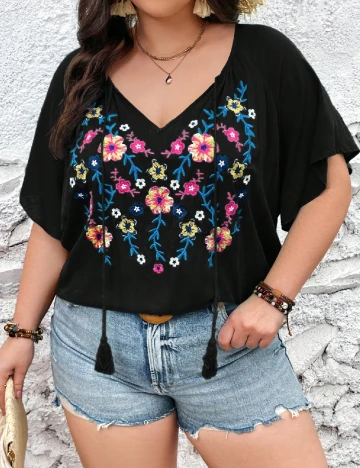 Bluza SHEIN CURVE, mix culori