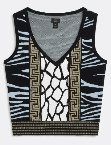 Top River Island, mix culori