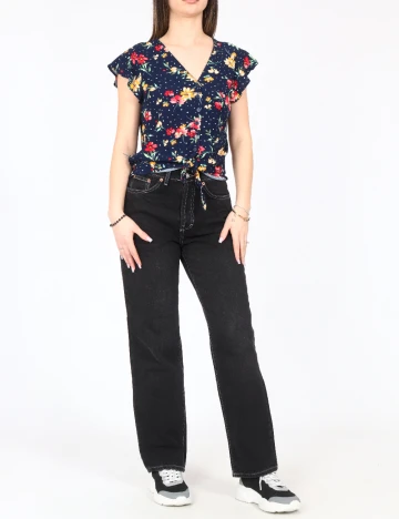 Top Bershka, floral print