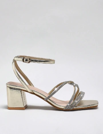 Sandale SHEIN, auriu