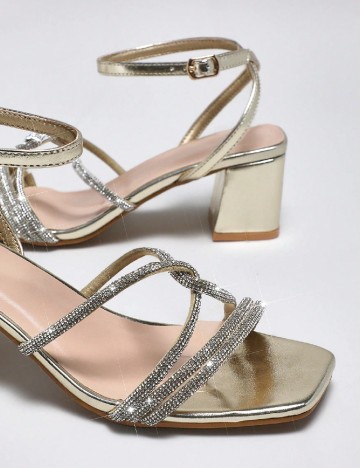 Sandale SHEIN, auriu