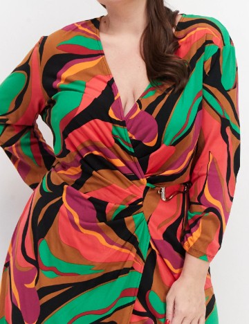 Rochie lunga River Island, mix culori