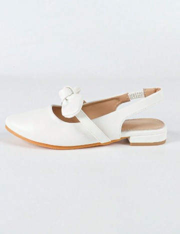 Pantofi Shein Kids, alb