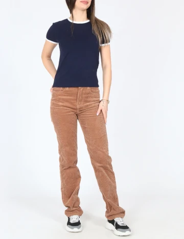 Top Bershka, bleumarin