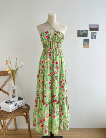 
						Rochie lunga SHEIN, floral