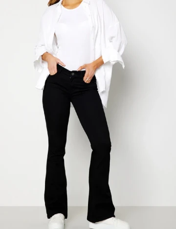 Blugi BUBBLEROOM, negru