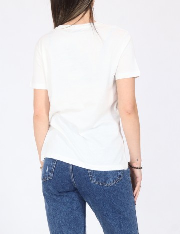 Tricou Pull&Bear, alb