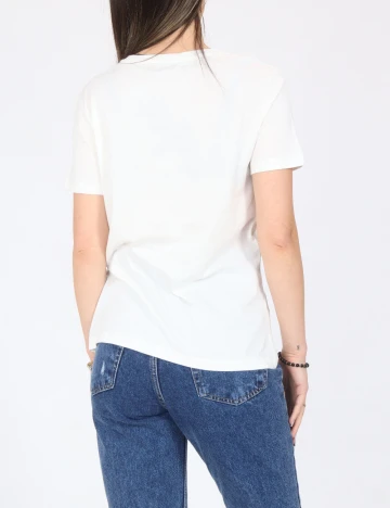 Tricou Pull&Bear, alb