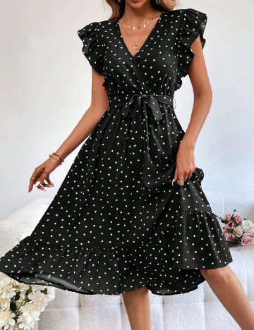 
						Rochie medie SHEIN, negru