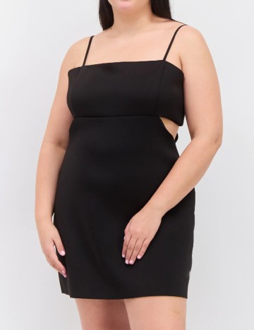 Rochie scurta River Island Plus Size, negru