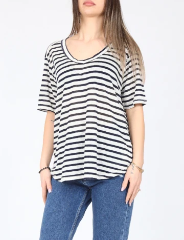 Tricou Zara, bleumarin