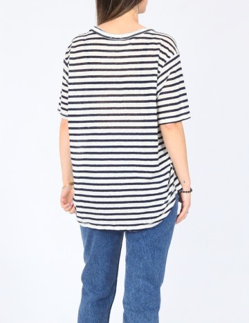 Tricou Zara, bleumarin