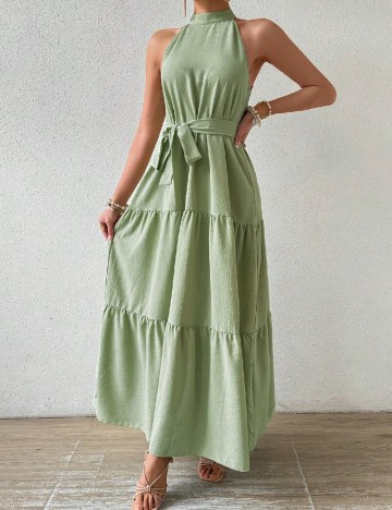 
						Rochie lunga SHEIN, verde