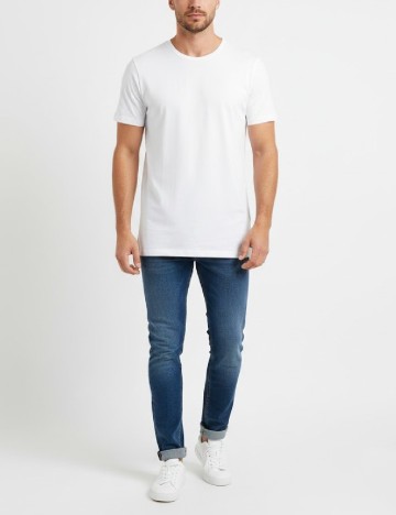 
						Tricou Bershka, alb