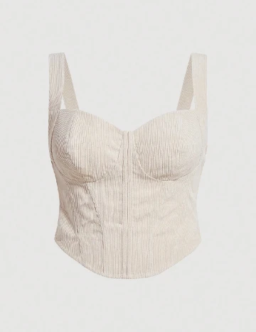 Top SHEIN CURVE, bej