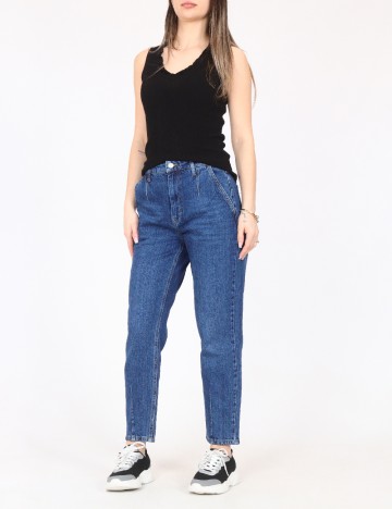 
						Blugi Comma, albastru