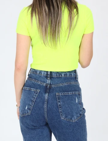 Top Bershka, verde