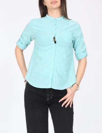 Camasa Zara, turcoaz